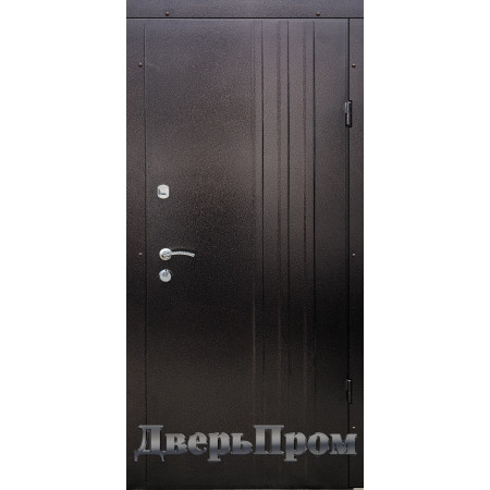 Вхідні двері МЕДІУМ метал мідний антік №149 / МДФ бергамо антрацит №100